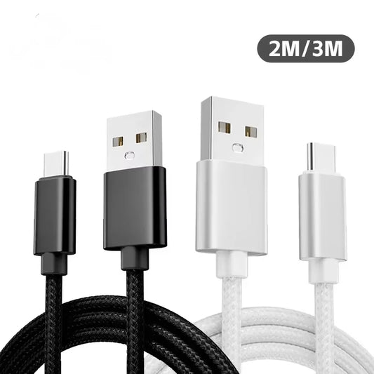 2/3 Metre Type C Charging Cable for PS5 Gamepad Accessories for PS5/Xbox Series S X Controller