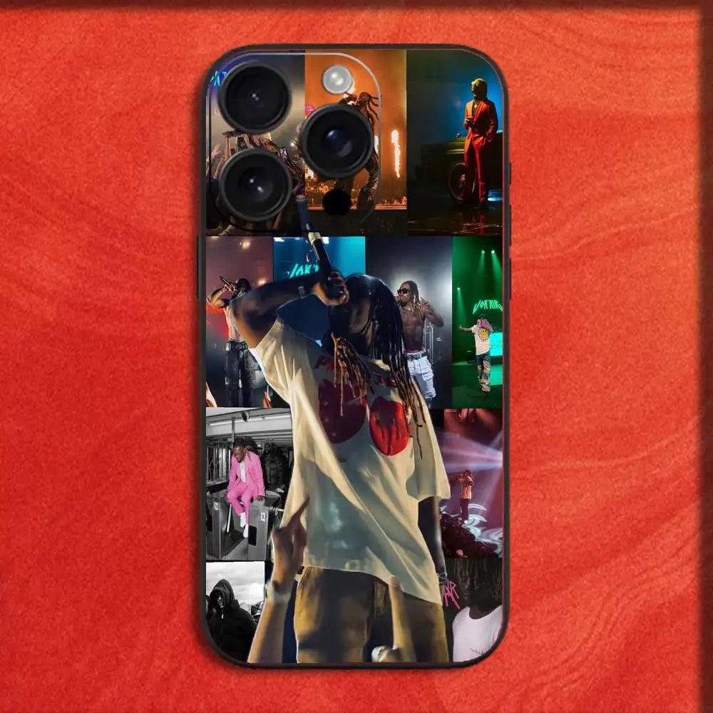 J-JOK air Jok travolta J-Jokair Phone Case For iPhone 17,16,15,14,13,12,Pro,Max,Plus,E,SE4,Air,Mini Black Fashion Cover