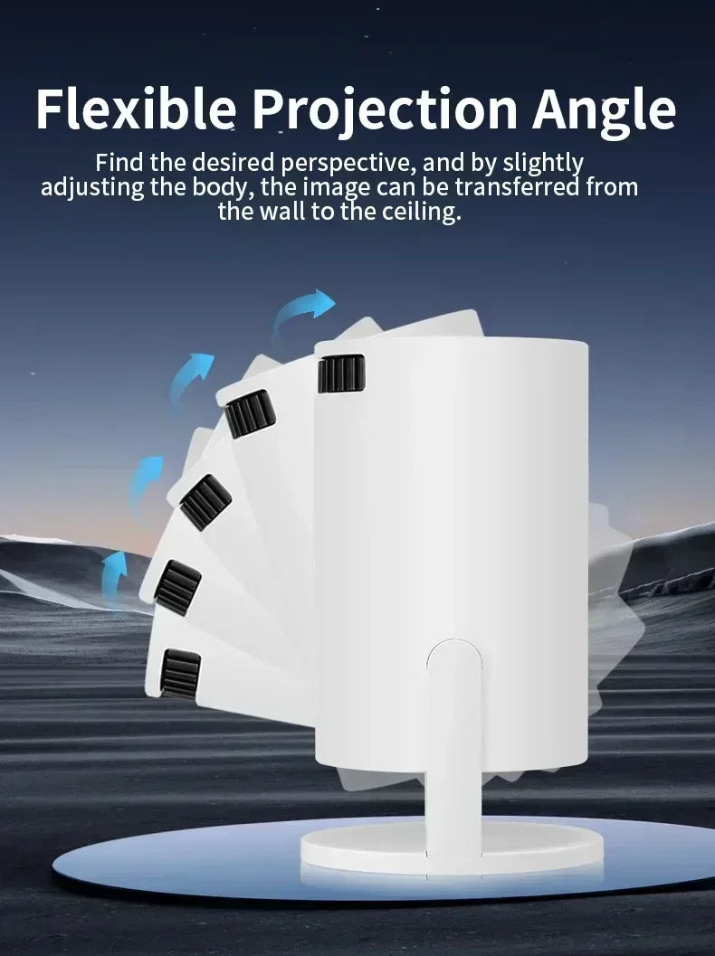 2026 Projector Newest HY300 Mini Portable Pocket Smart Android Projector Wireless Home Theater Magcubic Projector Hy300 ﻿