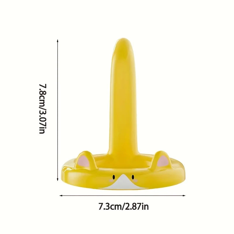 Cartoon Cat Phone Stand - Adjustable Angle, Portable Desktop Holder | Suitable for Most Phones | Video Watching & Call Viewing