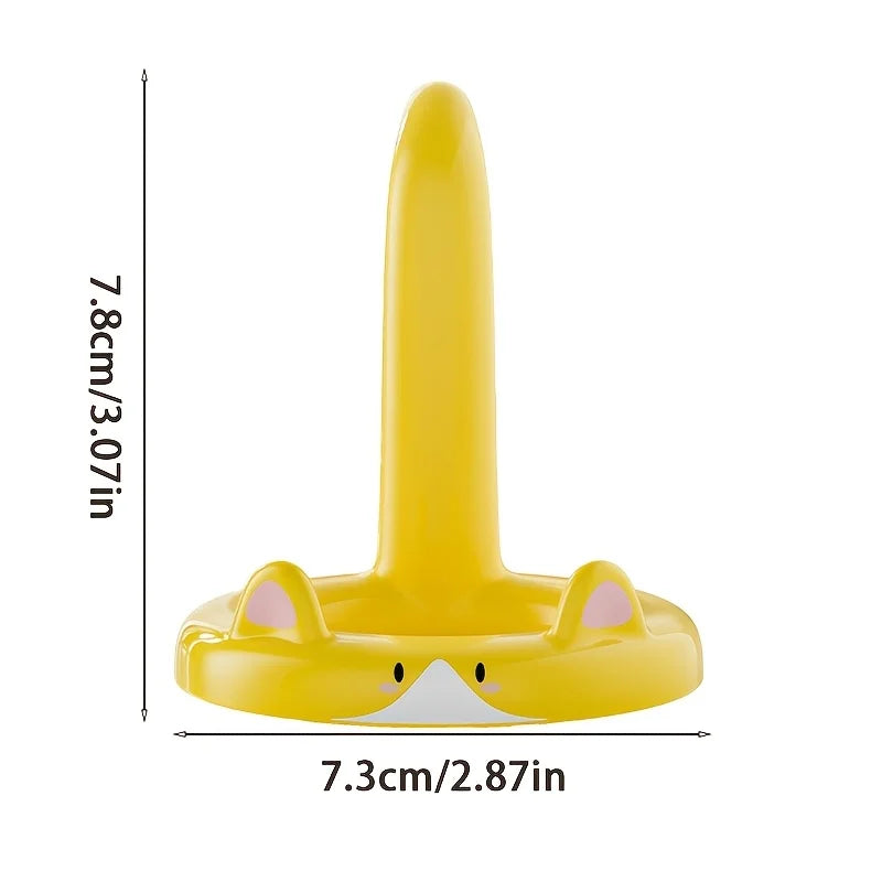 Cartoon Cat Phone Stand - Adjustable Angle, Portable Desktop Holder | Suitable for Most Phones | Video Watching & Call Viewing