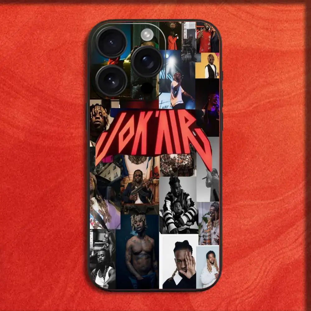 J-JOK air Jok travolta J-Jokair Phone Case For iPhone 17,16,15,14,13,12,Pro,Max,Plus,E,SE4,Air,Mini Black Fashion Cover